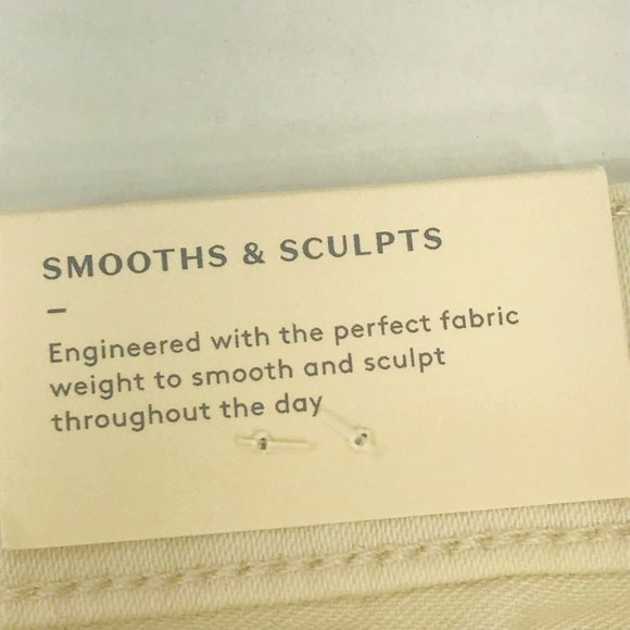 Universal Thread Women's Size 18 Reg High Rise Skinny Jeans Ecru New With Tags - Picture 5 of 15